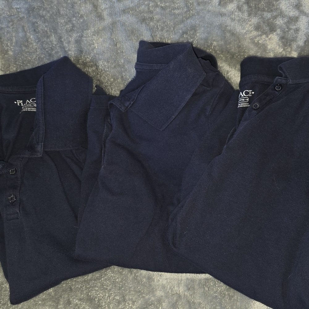 Place Dark Blue Polo Shirt